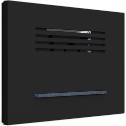 MINIGIUDECCA Frontplatte, schwarz, VE/Preis für 2 Stk.