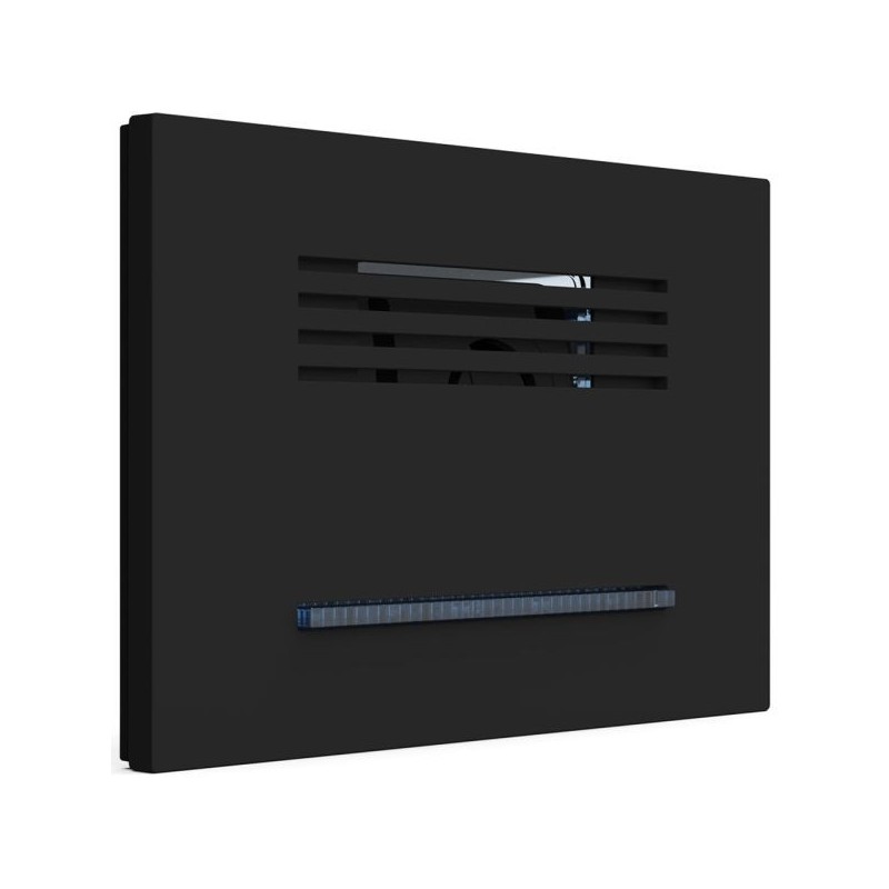 MINIGIUDECCA Frontplatte, schwarz, VE/Preis für 2 Stk.