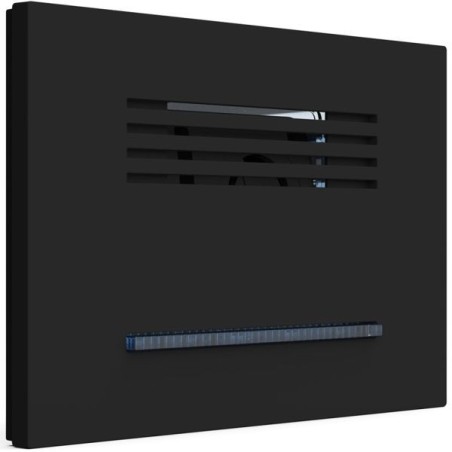 MINIGIUDECCA Frontplatte, schwarz, VE/Preis für 2 Stk.