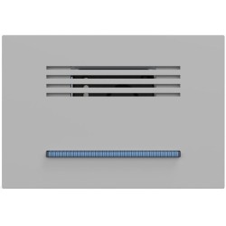 MINIGIUDECCA Frontplatte, grau, VE/Preis für 2 Stk.