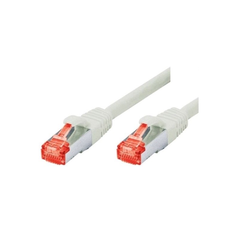 Patchkabel, CAT6, RJ45, SFTP, 5m, grau