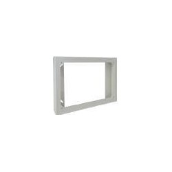 Farb-Touch-Panel BC 230-D UP-Ausführung - AP-Montagerahmen, weiß
