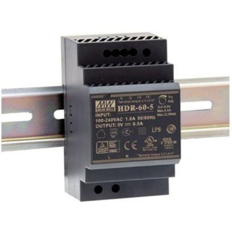 Netzteil 48V DC/1,25 A, 60 W, Hutschiene