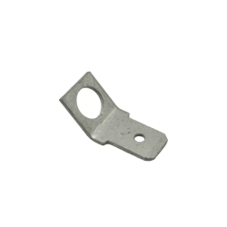 Steckzunge M5; 6,3mm-Anschluß, 45° Winkel