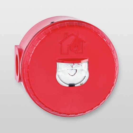 Optischer Signalgeber Wall 4480 - Rot