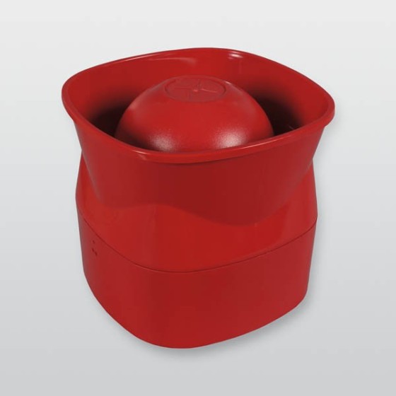 Akustischer Signalgeber Symphoni Low Power - Rot