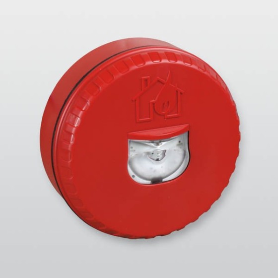 Optischer Signalgeber Solista LX Wall - Rot