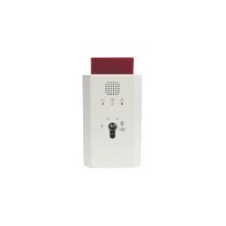 Tagalarmgerät TAG 1000 mit opt.Signalg. - 230 V-Ausführung, AP-Metallgehäuse, weiß