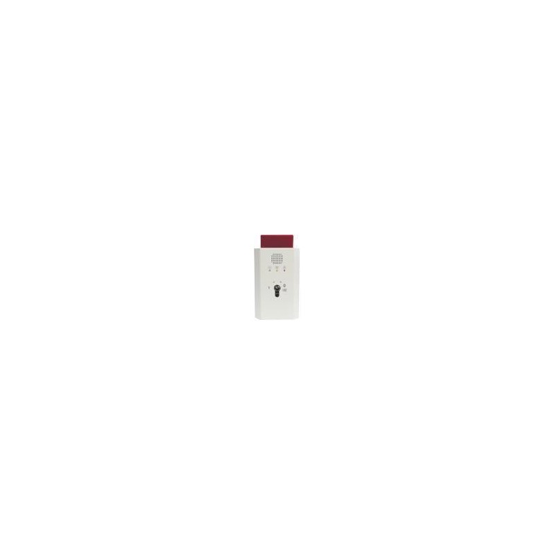 Tagalarmgerät TAG 1000 mit opt.Signalg. - 230 V-Ausführung, AP-Metallgehäuse, weiß