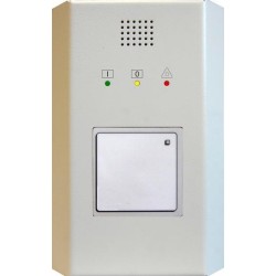Tagalarmgerät TAG 1000-ID - 12 V-Ausführung, AP-Metallgehäuse, weiß