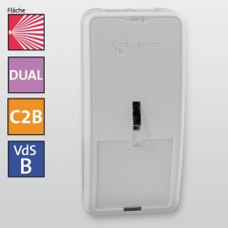 Infrarot-Mikrowellen-Bewegungsmelder histar DUAL 1012-C2B