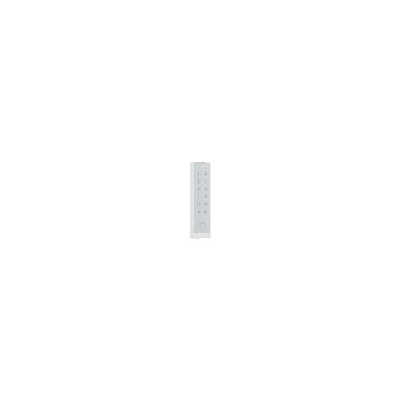 Code-/ID-Eingabeeinricht. VOXIO-T Zarge - weiß, mit Montageblech
