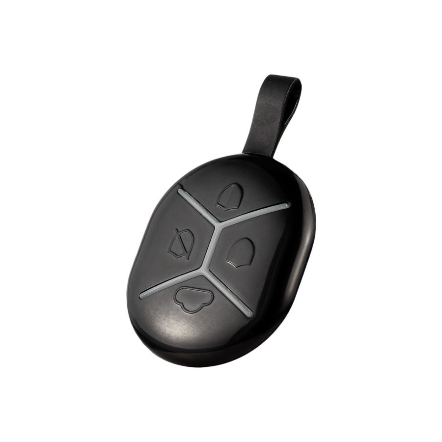U-PROX Fernbedienung, 4 Tasten, 868 - 868,6 MHz, schwarz