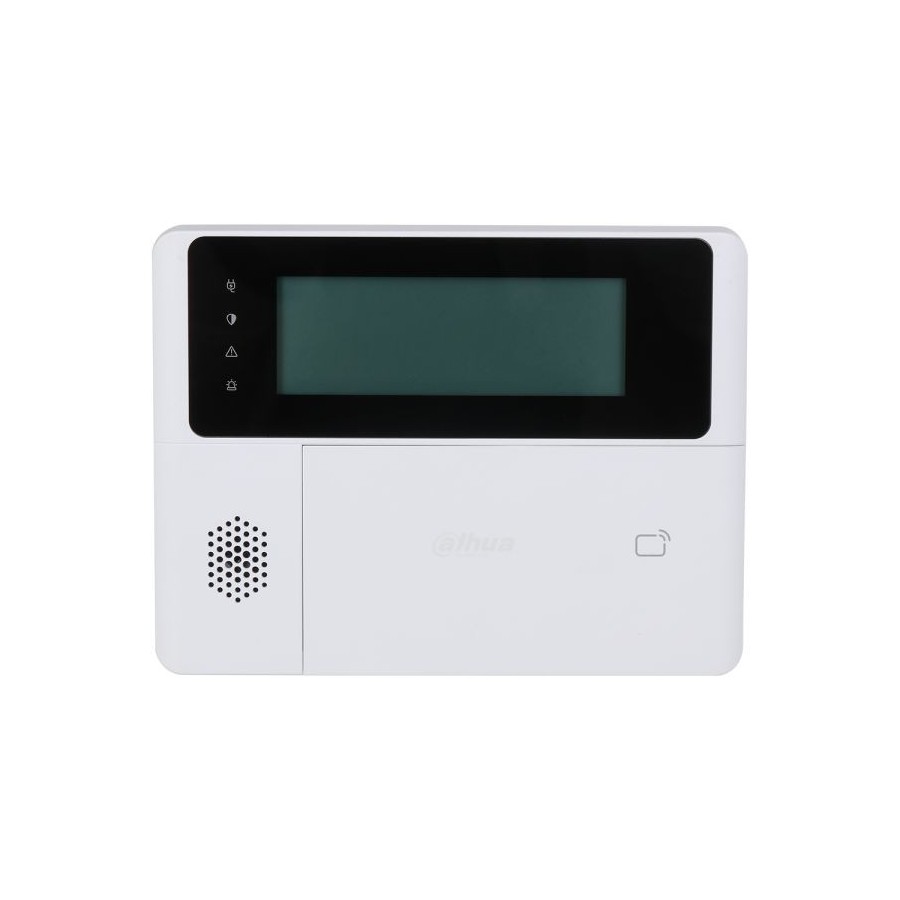 Dahua Funk-Bedienteil, 868-868,6 MHz, LCD-Display, Tastatur, Summer, MIFARE-Leser, weiß