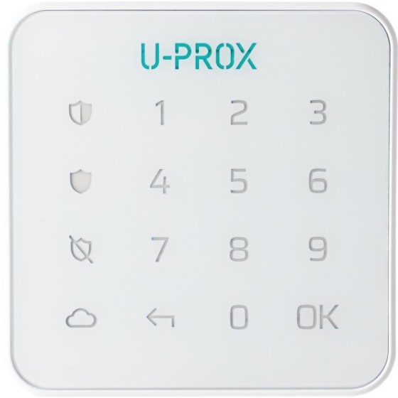 U-PROX Bedienteil, Tastatur, weiß