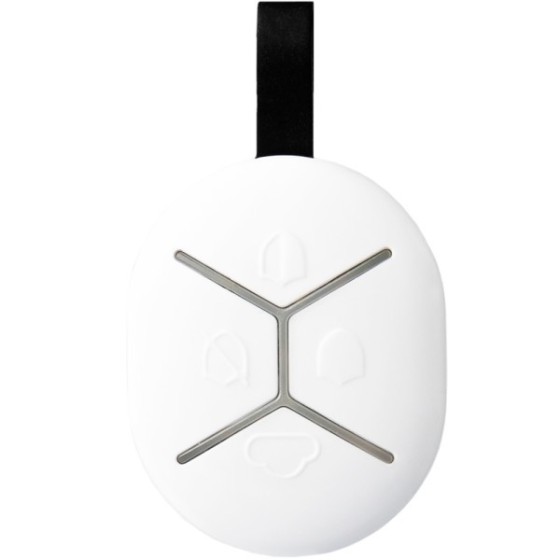 U-PROX Fernbedienung, 4 Tasten, 868 - 868,6 MHz, weiß