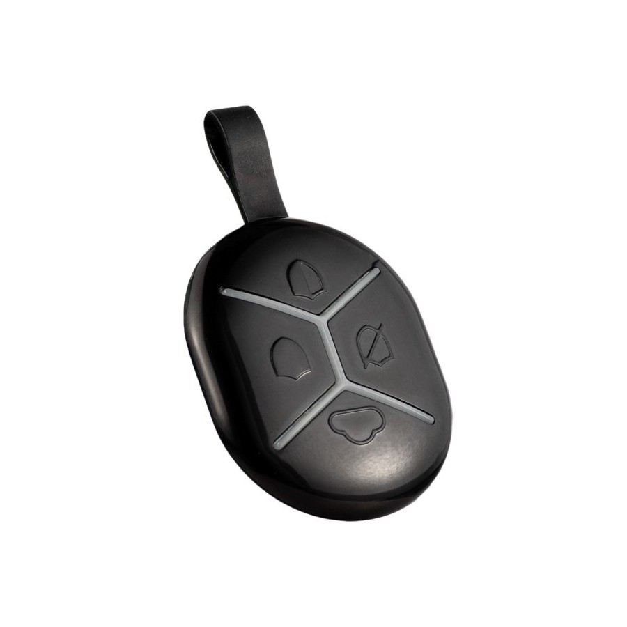 U-PROX Fernbedienung, 4 Tasten, 868 - 868,6 MHz, schwarz