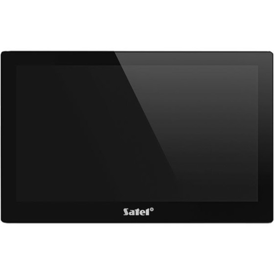 Satel 10" Touch-Screen-Bedienteil, TFT-Display, schwarz