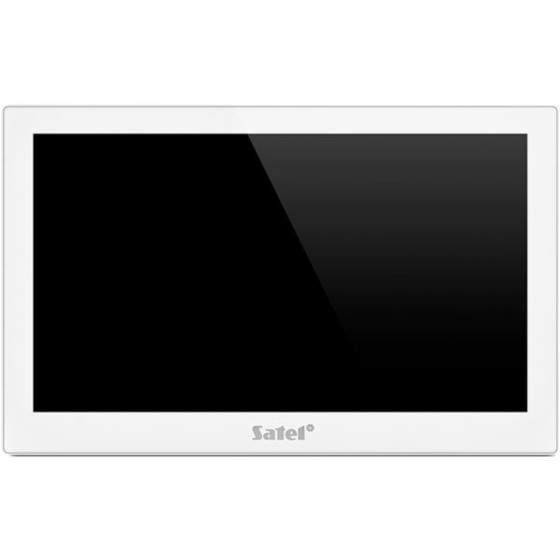 Satel 10" Touch-Screen-Bedienteil, TFT-Display, weiß