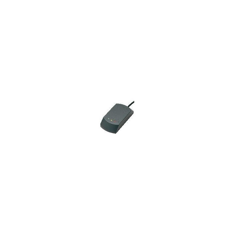 Einlernleser ADMITTO-BSI DESFire - USB-CDC, Tischausführung, Farbe RAL 7015