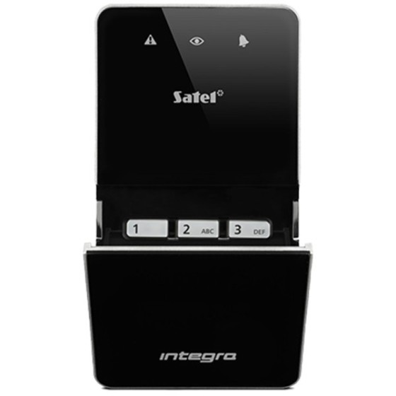 Satel Bedienteil, mit hintergrundbeleuchteter Tastatur, schwarz