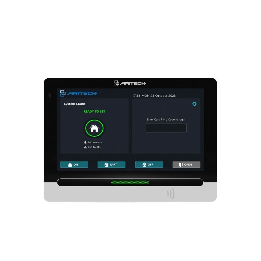 Aritech 7" Touch-Screen-Bedienteil für Axon und ATSadvanced