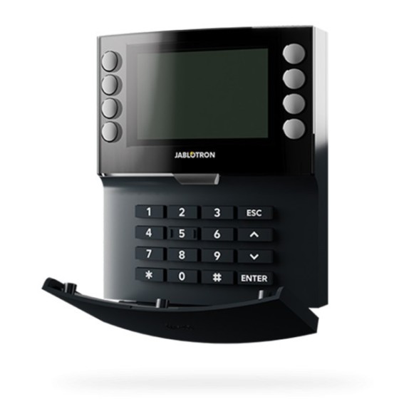Jablotron BUS-Bedienteil, LCD, RFID, anthrazit