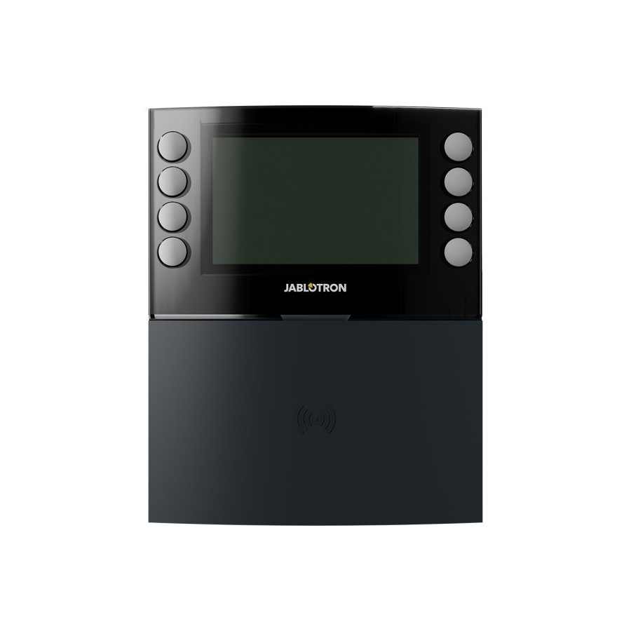 Jablotron BUS-Bedienteil, LCD, RFID, anthrazit