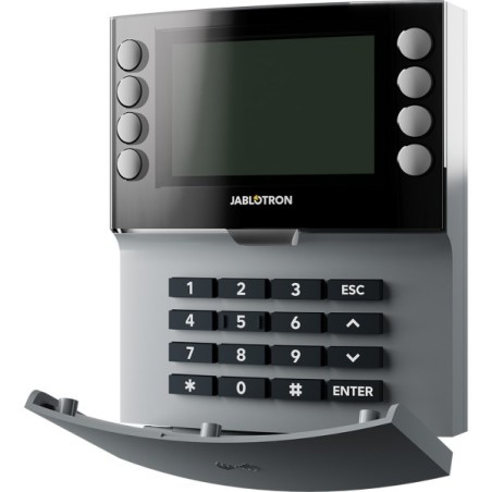 Jablotron BUS-Bedienteil, LCD, RFID, grau