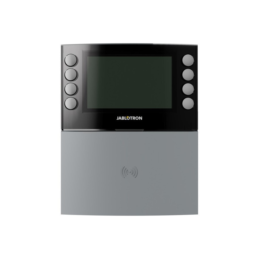 Jablotron BUS-Bedienteil, LCD, RFID, grau