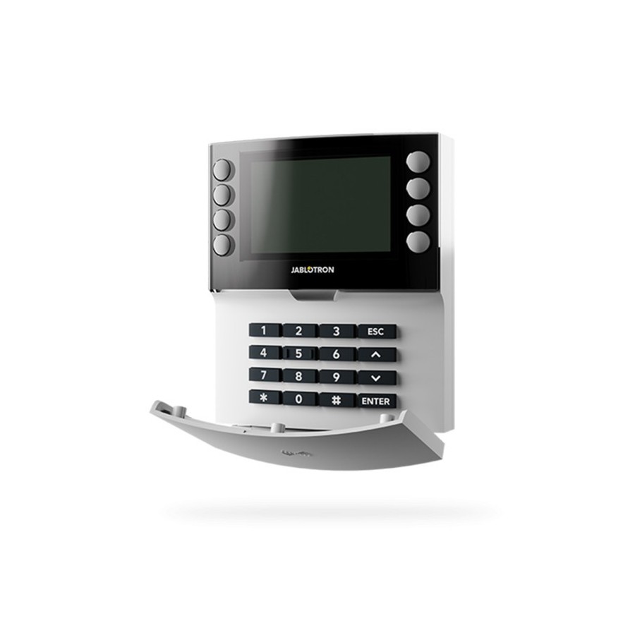 Jablotron BUS-Bedienteil, LCD, RFID, weiß