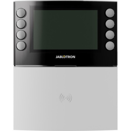 Jablotron BUS-Bedienteil, LCD, RFID, weiß