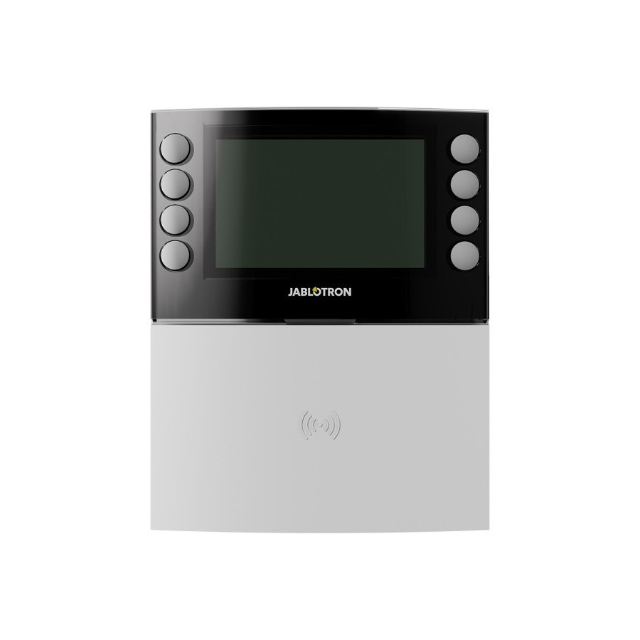 Jablotron BUS-Bedienteil, LCD, RFID, weiß