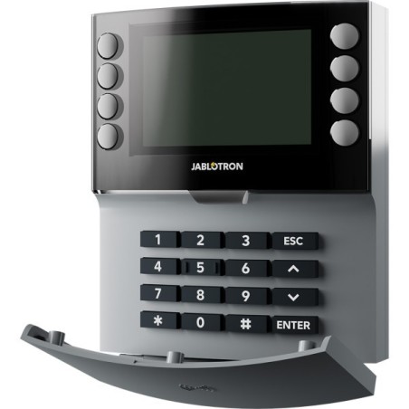 Jablotron Funk-Bedienteil, LCD, RFID, grau