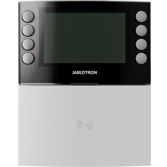 Jablotron Funk-Bedienteil, LCD, RFID, weiß