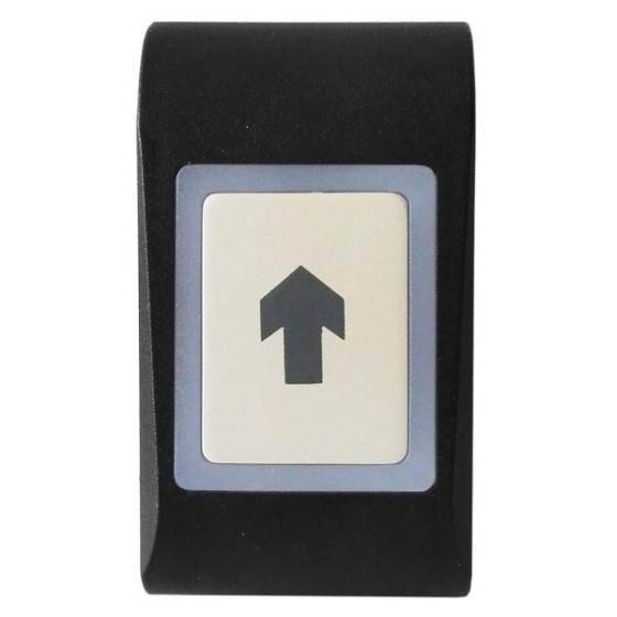 Aritech standalone Tastschalter, schwarz, Aufputz