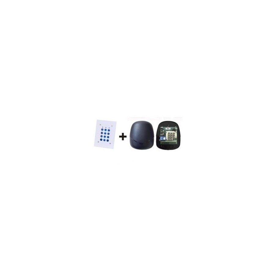 XPR Tastaturleser, weiß, Unterputz