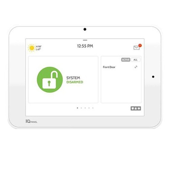 Qolsys IQ WLAN-Touchbedienteil, weiß, 7"
