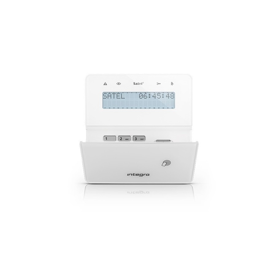 Satel Integra Funk-LCD-Bedienteil, integrierter Leser Satel Integra Funk-LCD-Bedienteil, integrierter Leser