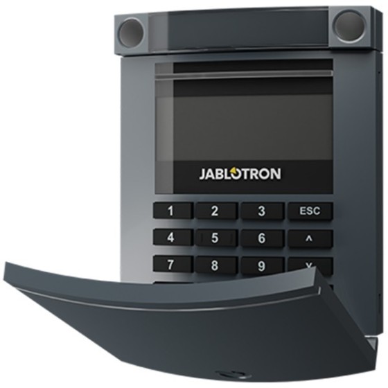 Jablotron BUS-Bedienteil, LCD-Display, Tastatur, RFID-Leser, anthrazit