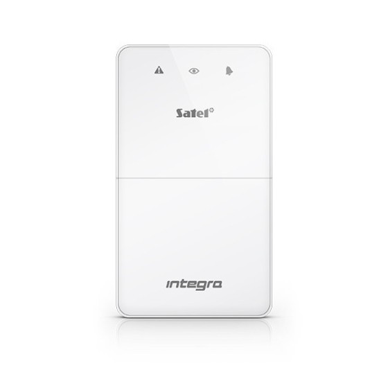 Satel Bedienteil, hintergrundbeleuchtete Tastatur, weiß