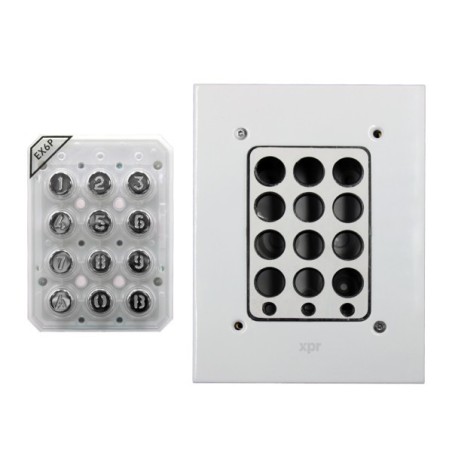 XPR Codeschalter, standalone, UP, weiß