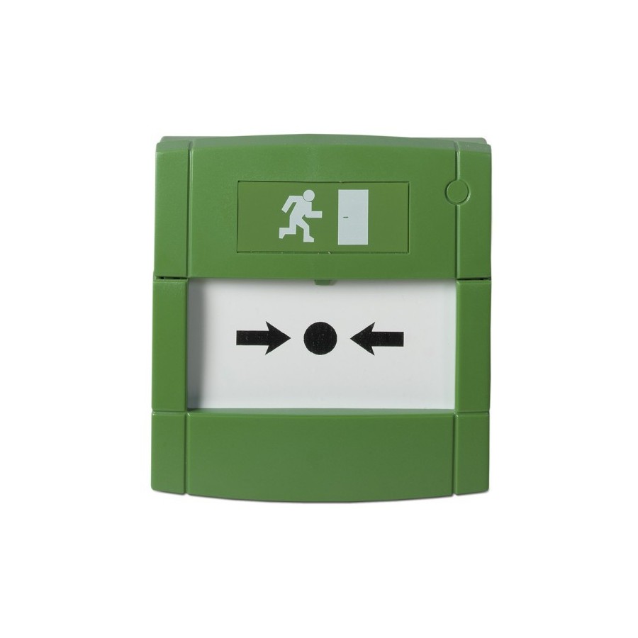 Aritech Druckknopfmelder, grün