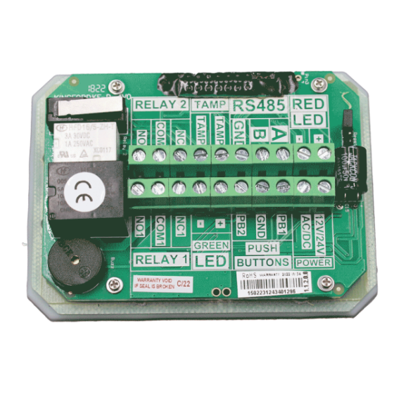 XPR Platine-Codeschalter, standalone, verkabelt