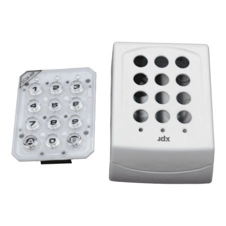 XPR Codetastatur Slave, MIFARE-Leser, RFID-Leser, weiß