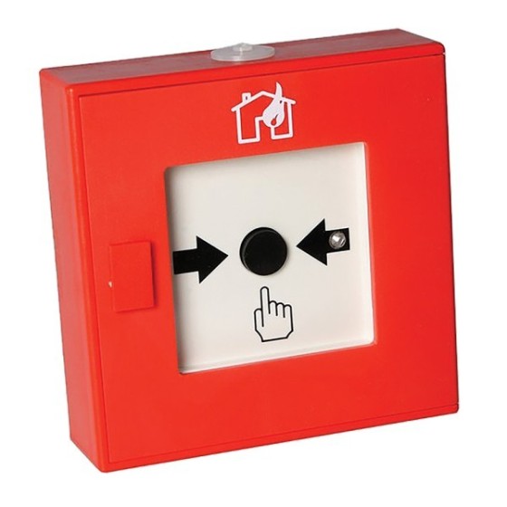 Aritech Druckknopfmelder mit Isolator, 2000er-Serie