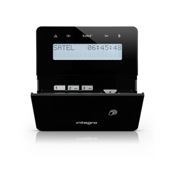 Satel Integra Bedienteil mit Leser, schwarz