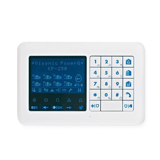 Visonic PowerG Bedienteil