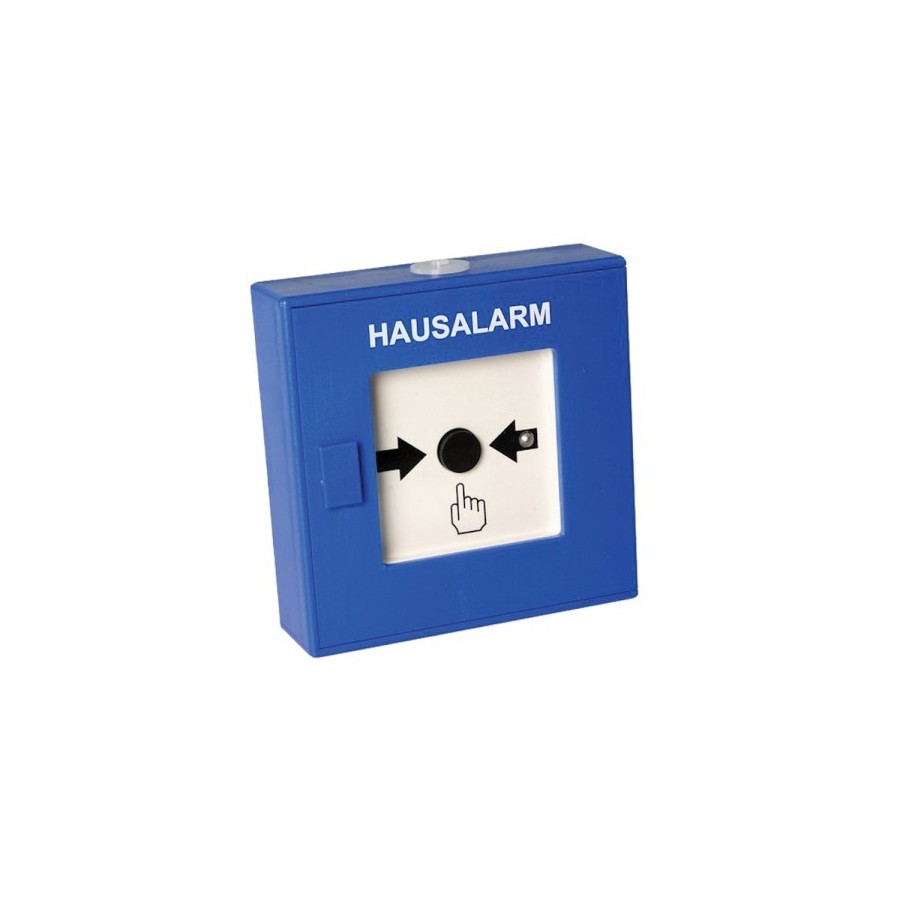 Aritech Druckknopfmelder, blau