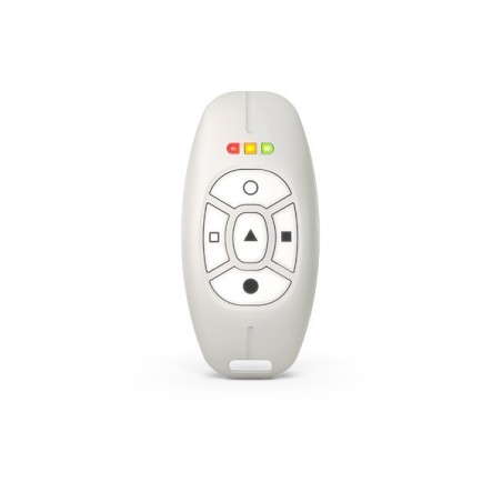 Satel Handsender, bidirektional, 3 LEDs, hellgrau